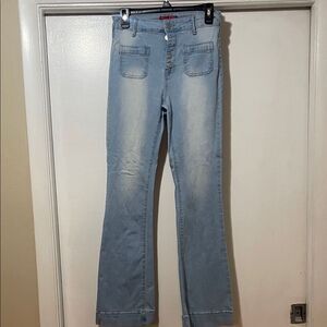 Light Blue Women's Jeans hot kiss brand high-rise size 5